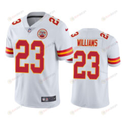 Joshua Williams 23 Kansas City Chiefs White Vapor Limited Jersey