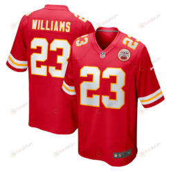 Joshua Williams Kansas City Chiefs Game Player Jersey - Red
