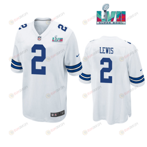 Jourdan Lewis 2 Dallas Cowboys Super Bowl LVII Super Bowl LVII White Men's Jersey