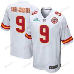 JuJu Smith-Schuster 9 Kansas City Chiefs Super Bowl LVII Champions Men's Jersey - White