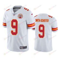 JuJu Smith-Schuster 9 Kansas City Chiefs White Vapor Limited Jersey