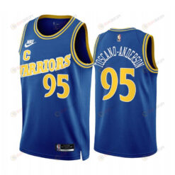 Juan Toscano-Anderson 2022-23 Golden State Warriors Royal 95 Classic Edition Jersey - Men Jersey
