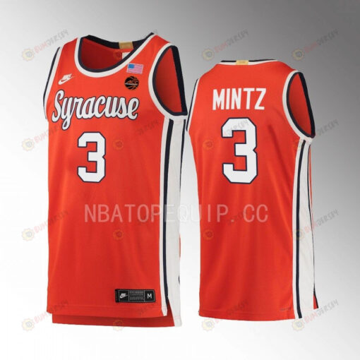 Judah Mintz 3 Syracuse Orange Limited Uniform Jersey 2022-23 Retro Basketball Orange