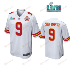 Juju Smith Schuster 9 Kansas City Chiefs Super Bowl LVII White Men's Jersey