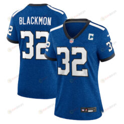 Julian Blackmon 32 Indianapolis Colts Indiana Nights Alternate Game Women Jersey - Royal