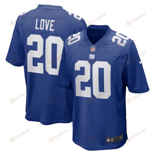 Julian Love 20 New York Giants Game Jersey - Royal