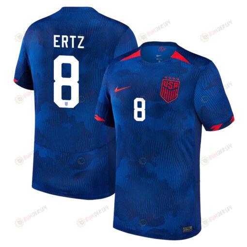 Julie Ertz 8 USA Women's National Team 2023-24 World Cup Away Men Jersey