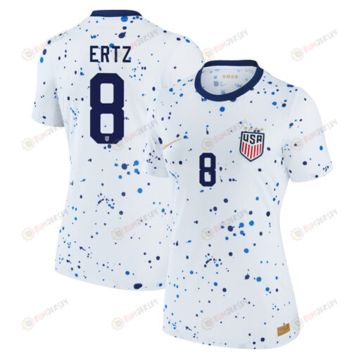 Julie Ertz 8 USA Women's National Team 2023-24 World Cup Home Women Jersey