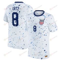 Julie Ertz 8 USWNT 2023 Home Men Jersey - White