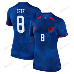 Julie Ertz 8 USWNT Women 2023 Away Jersey - Royal