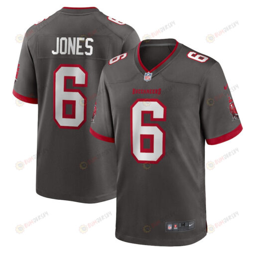 Julio Jones Tampa Bay Buccaneers Player Game Jersey - Pewter