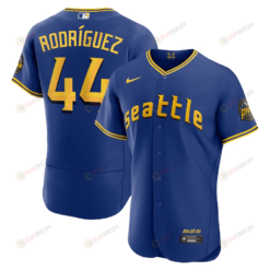 Julio Rodriguez 44 Seattle Mariners 2023 City Connect Elite Jersey - Royal