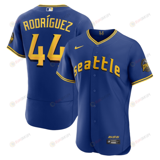 Julio Rodriguez 44 Seattle Mariners 2023 City Connect Elite Jersey - Royal