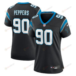 Julius Peppers 90 Carolina Panthers Women's Retired Player Game Jersey - Black