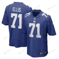 Justin Ellis New York Giants Game Player Jersey - Royal