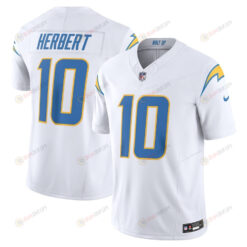 Justin Herbert 10 Los Angeles Chargers Vapor F.U.S.E. Limited Jersey - White