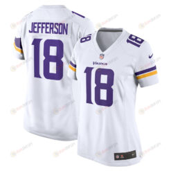 Justin Jefferson Minnesota Vikings Women's Game Jersey - White