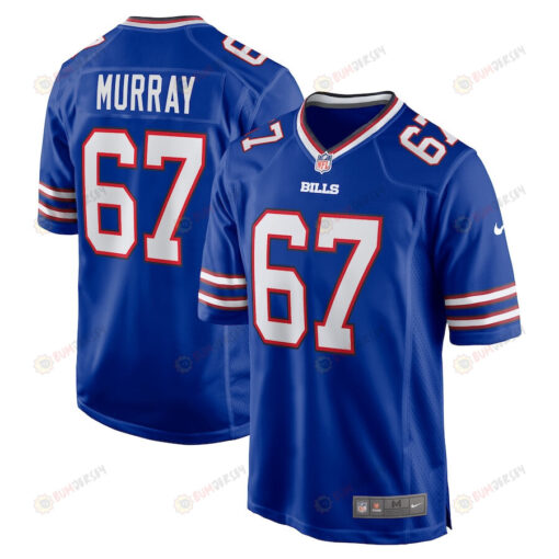 Justin Murray 67 Buffalo Bills Home Game Player Jersey - Royal