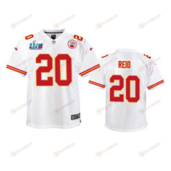 Justin Reid 20 Kansas City Chiefs Super Bowl LVII Game Jersey - Youth White