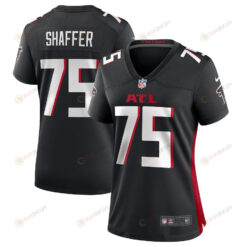 Justin Shaffer Atlanta Falcons Women's Player Game Jersey - Black