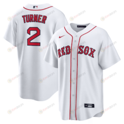 Justin Turner 2 Boston Red Sox Home Men Jersey - White
