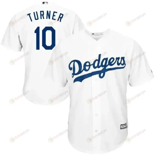 Justin Turner Los Angeles Dodgers Official Cool Base Player Jersey - White