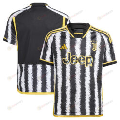 Juventus 2023/24 Home Youth Jersey - Black