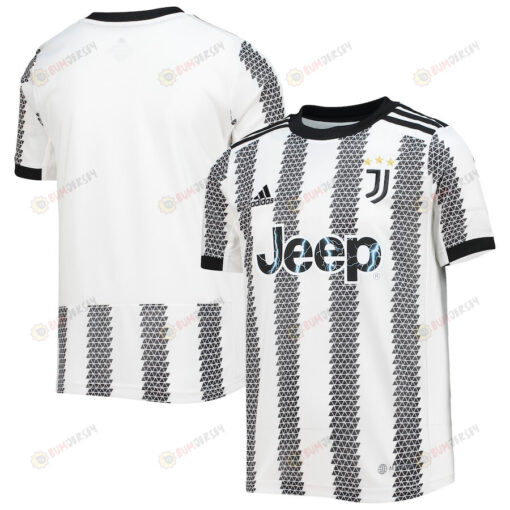 Juventus Youth 2022/23 Home Player Jersey - White