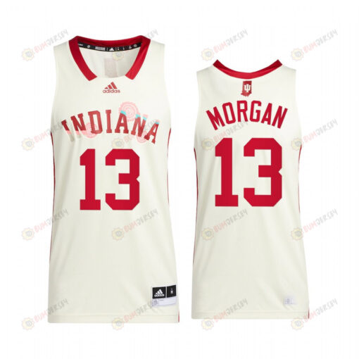 Juwan Morgan 13 Indiana Hoosiers Uniform Jersey Honoring Black Excellence Alumni Basketball White