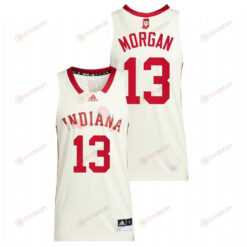 Juwan Morgan 13 White Indiana Hoosiers Alumni Basketball Honoring Black Excellence Jersey