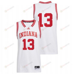 Juwan Morgan 13 White Indiana Hoosiers Alumni Basketball Reverse Retro Jersey