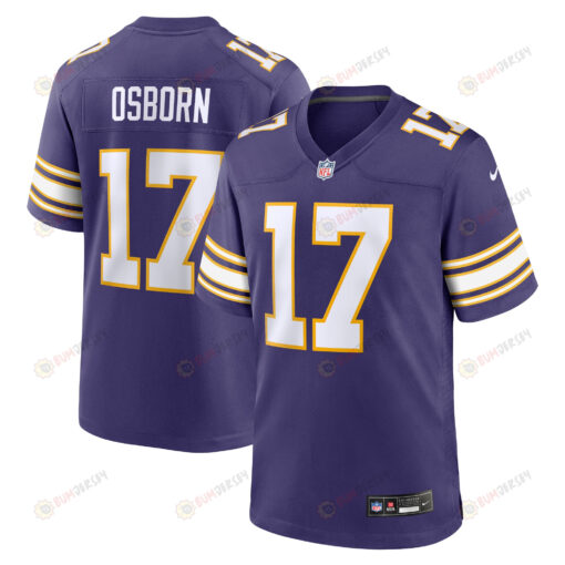 K.J. Osborn 17 Minnesota Vikings Classic Game Men Jersey - Purple