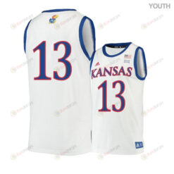 KJ Lawson 13 Kansas Jayhawks Basketball Youth Jersey - Beige
