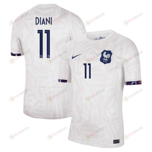 Kadidiatou Diani 11 France Women's National Team 2023-24 Away Men Jersey