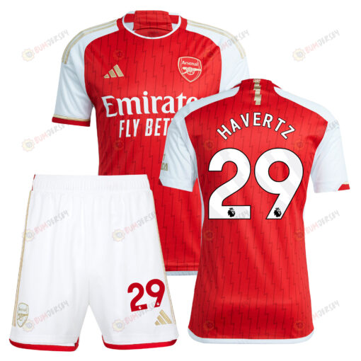 Kai Havertz 29 Arsenal 2023-24 Home Men Jersey - Red
