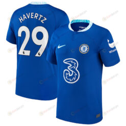 Kai Havertz 29 Chelsea 2022/23 Home Player Jersey - Blue