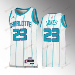 Kai Jones 23 2022-23 Charlotte Hornets White Association Edition Jersey Swingman