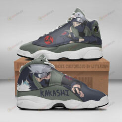 Kakashi Shoes Anime Air Jordan 13 Shoes Sneakers
