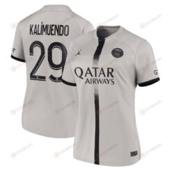 Kalimuendo 29 Paris Saint-Germain Women 2022/23 Away Jersey - Black