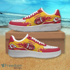 Kansas City Chiefs Ball Symbol Yellow/Red Air Force 1 Shoes Sneaker