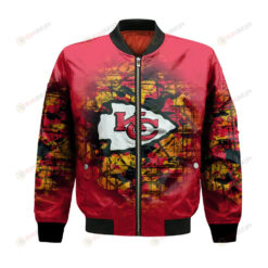 Kansas City Chiefs Bomber Jacket 3D Printed Camouflage Vintage
