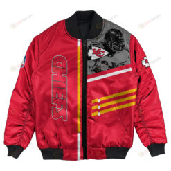 Kansas City Chiefs Bomber Jacket 3D Printed Personalized Football For Fan