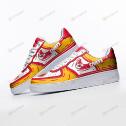 Kansas City Chiefs Comic Cartoon Logo Pattern Air Force 1 Printed