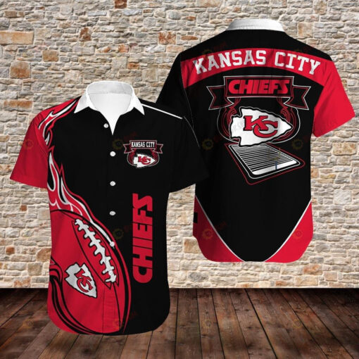 Kansas City Chiefs Fireball Heat Hawaiian Shirt