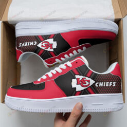 Kansas City Chiefs Logo Pattern Air Force 1 Printed