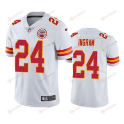 Kansas City Chiefs Melvin Ingram 24 White Vapor Limited Jersey