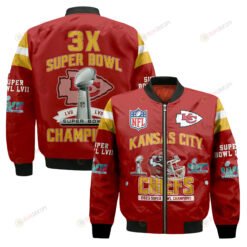 Kansas City Chiefs Super Bowl LVII Champions Red Special Bomber Jacket