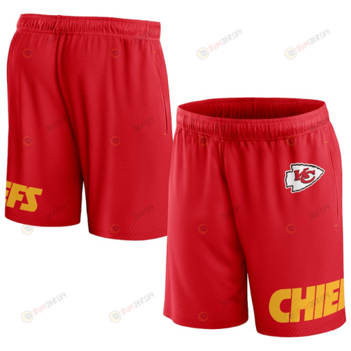 Kansas City Chiefs Team Red Clincher Shorts - Men