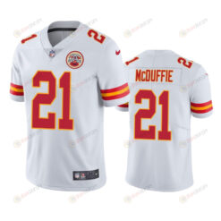 Kansas City Chiefs Trent McDuffie White 2022 Draft Vapor Limited Jersey