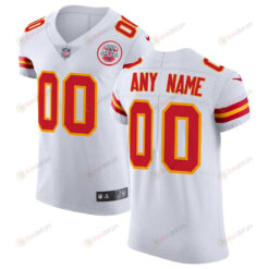 Kansas City Chiefs Vapor Untouchable Elite Custom 00 Jersey - White